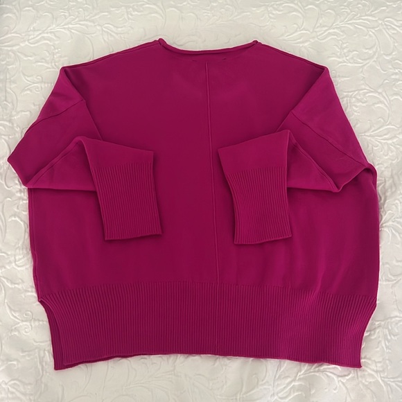 French Connection sweater Hot Pink Size Small Excellent Condition - Picture 5 of 5